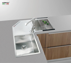 Chậu rửa chén Nobinox LIKEN NL700 2 hộc