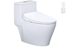 Bồn cầu Caesar C1356F kết hợp nắp thông minh TAF710H