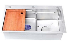 Chậu rửa chén Proxia PR-9046_1H 1 hộc inox 304