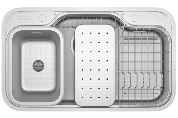 Chậu rửa bát Konox Dekor 8048SU Workstation Sink