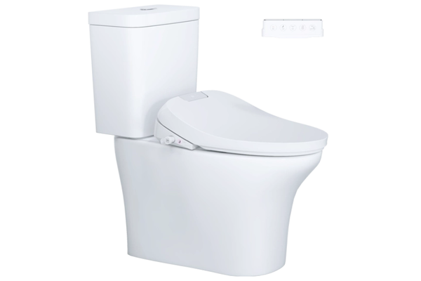 Bồn cầu Caesar CD1341 kết hợp nắp thông minh TAF610H