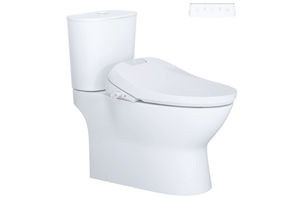 Bồn cầu Caesar CD1320 kết hợp nắp thông minh TAF610H