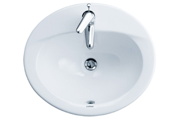 Chậu lavabo Caesar L5018 dương vành