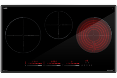 Bếp từ kết hợp hồng ngoại Grandx GX E738Lux series 7