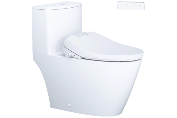 Bồn cầu Caesar C1363F kết hợp nắp thông minh TAF610H