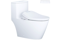 Bồn cầu Caesar C1363F kết hợp nắp thông minh TAF610H