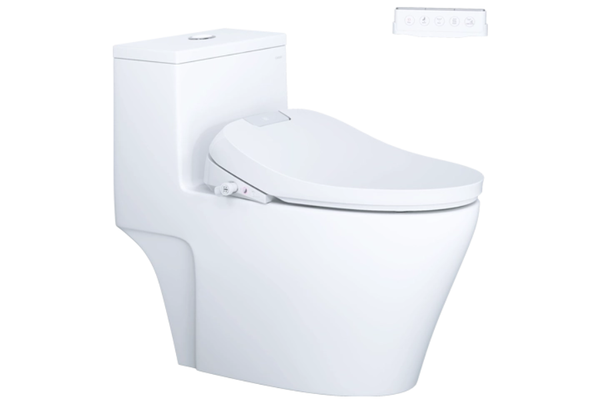 Bồn cầu Caesar C1356F kết hợp nắp thông minh TAF610H