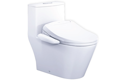 Bồn cầu Caesar C1363F kết hợp nắp thông minh TAF400H