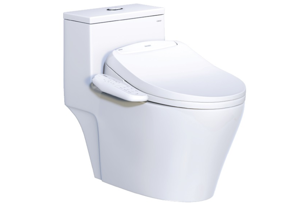 Bồn cầu Caesar C1356F kết hợp nắp thông minh TAF400H