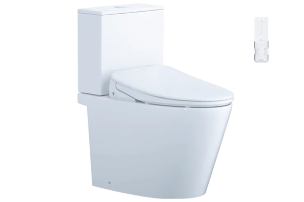 Bồn cầu Caesar CD1342 kết hợp nắp thông minh TAF710H