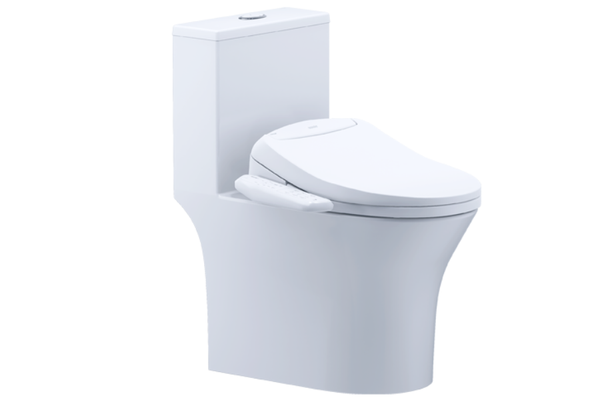 Bồn cầu Caesar C1391F kết hợp nắp thông minh TAF400H