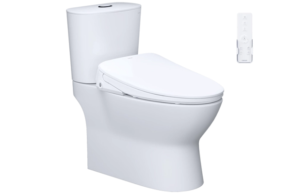 Bồn cầu Caesar CD1320 kết hợp nắp thông minh TAF710H