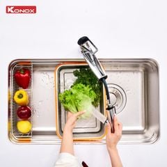 Chậu rửa bát Konox R50 Tari 8047SU