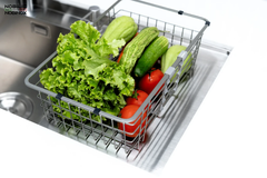 Chậu rửa chén Nobinox LUMIA NJ558B 1 hộc