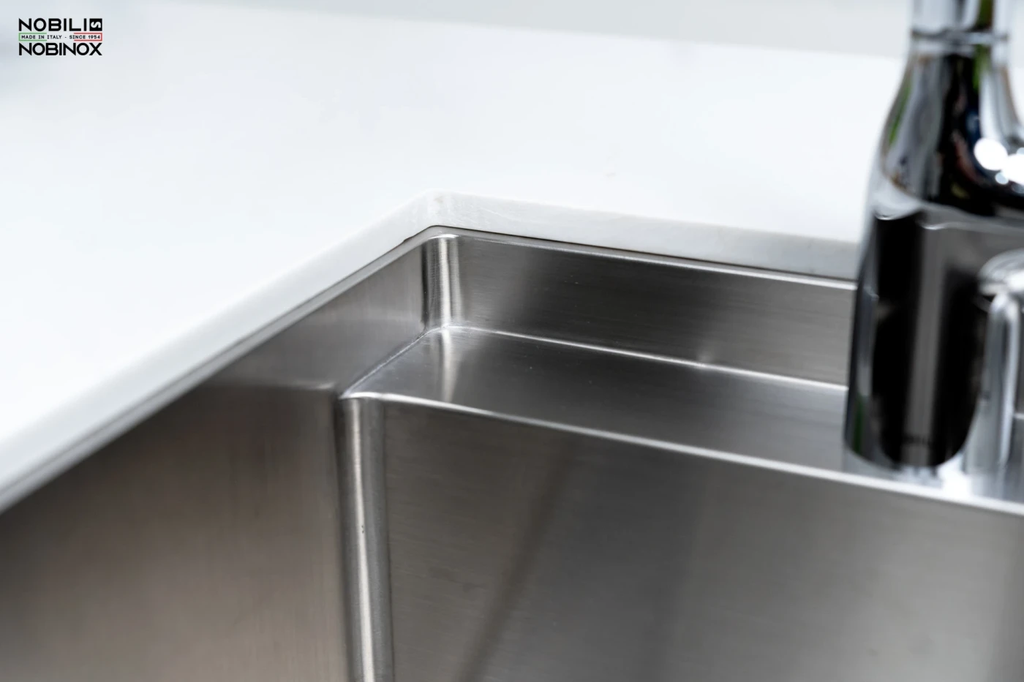 Chậu rửa chén Nobinox LUMIA NJ558B 1 hộc