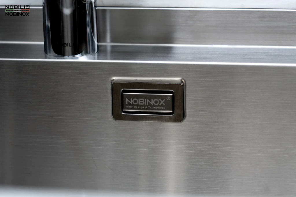 Chậu rửa chén Nobinox LUMIA NJ558B 1 hộc