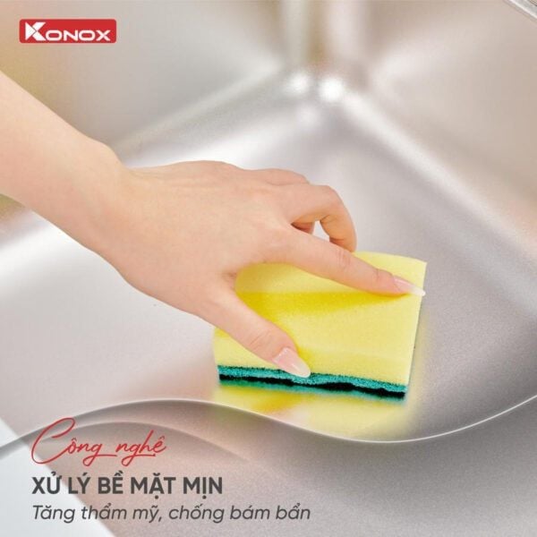 Chậu rửa bát Konox R50 Tari 8047SU