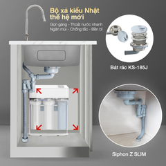 Chậu rửa bát Kluger KH8050ST PLUS