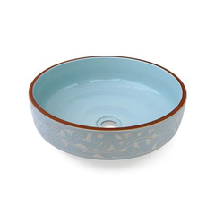 Chậu lavabo Kanly SU111 sứ mỹ thuật