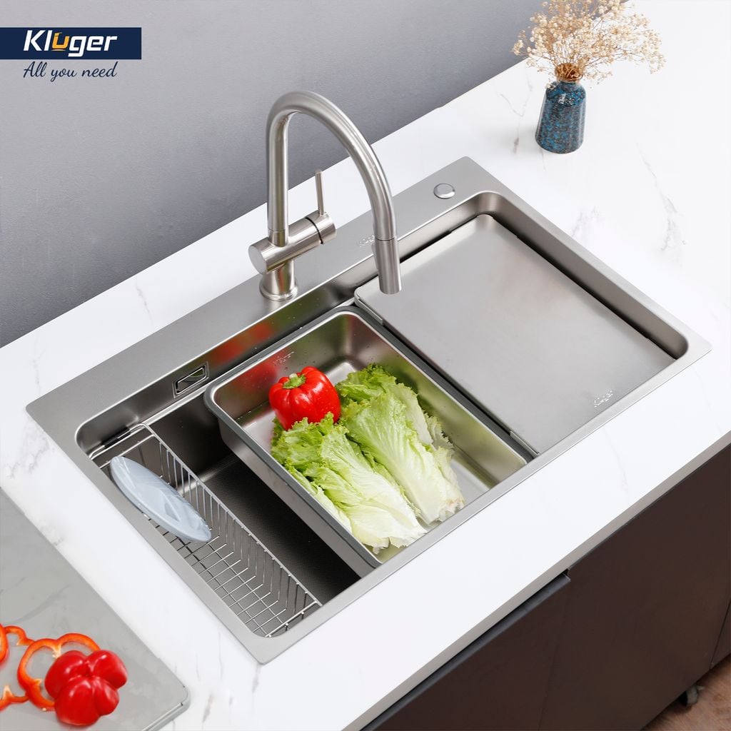 Chậu rửa chén Kluger KF7850FS PLUS