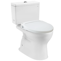Bồn cầu hai khối TOTO CS302DE2W kèm nắp rửa ECOWASHER TCW07S