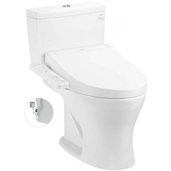 Bồn cầu hai khối TOTO CS735DW16XW kèm nắp rửa điện tử WASHLET dòng C2 TCF23410AAA