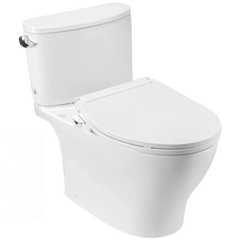 Bồn cầu hai khối TOTO CS767RE6 kèm nắp rửa cơ Ecowasher TCW11S