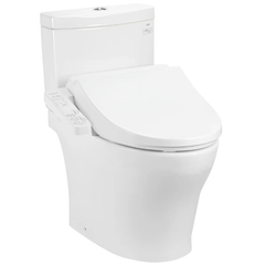 Bồn cầu hai khối TOTO CS769DRW18XW kèm nắp rửa WASHLET dòng C2 cơ bản TCF23710AAA