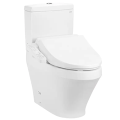 Bồn cầu hai khối TOTO CS945PDW18W kết hợp với WASHLET dòng C2 TCF23710AAA