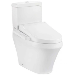 Bồn cầu hai khối TOTO CS948CDW17XW kèm nắp rửa điện tử WASHLET dòng C2 TCF23460AAA