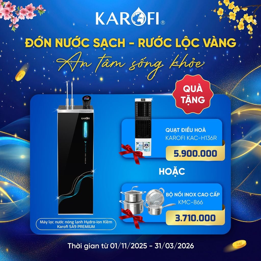 Máy lọc nước Karofi SA9 PREMIUM