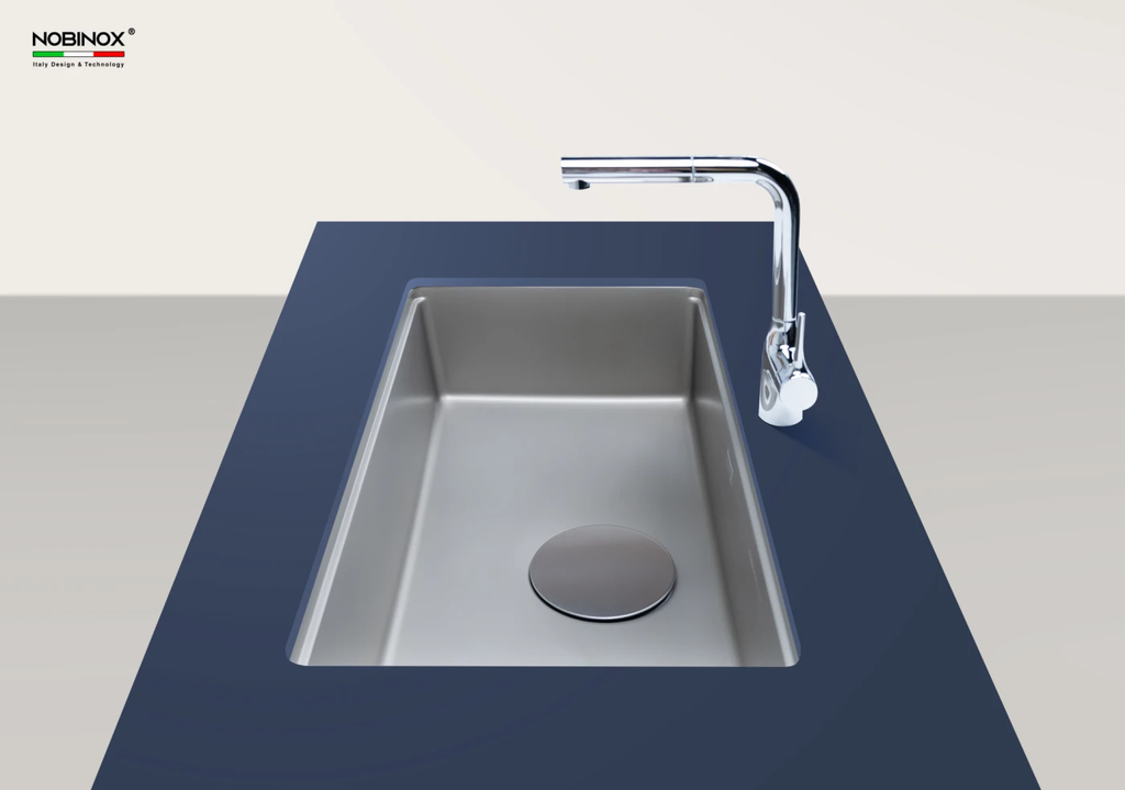 Chậu rửa chén Nobinox ROSA NN974DT 1 hộc