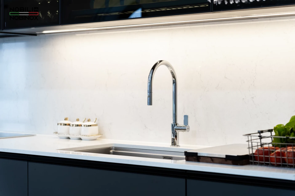 Vòi rửa chén Nobili FLAG NB205 nóng lạnh