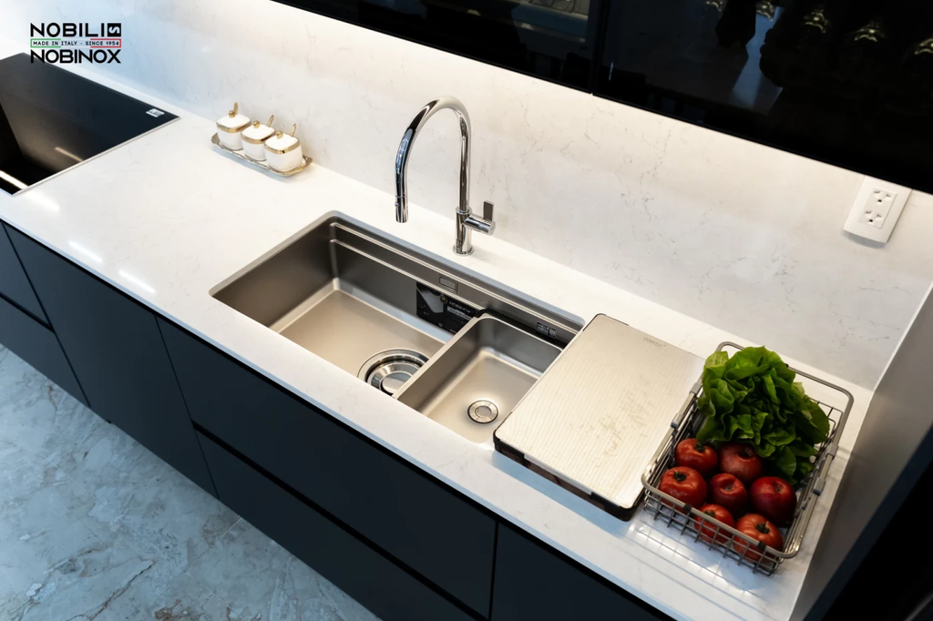 Vòi rửa chén Nobili FLAG NB205 nóng lạnh