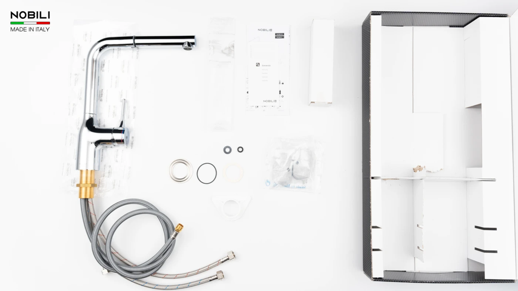 Vòi rửa chén Nobili MANIA NB215T nóng lạnh