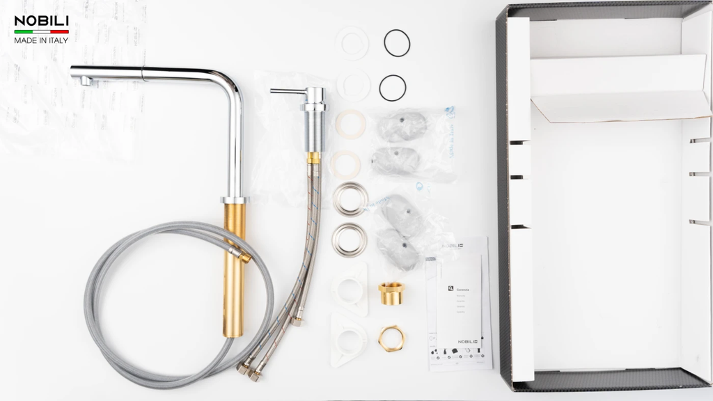 Vòi rửa chén Nobili TABLE NB242 nóng lạnh