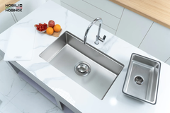 Chậu rửa chén Nobinox ROSA NN974DT 1 hộc