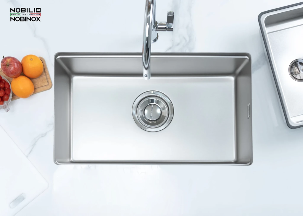 Chậu rửa chén Nobinox ROSA NN974DT 1 hộc