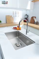 Chậu rửa chén Nobinox ROSA NN974DT 1 hộc