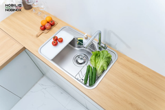 Chậu rửa chén Nobinox ROSA NN975D 1 hộc