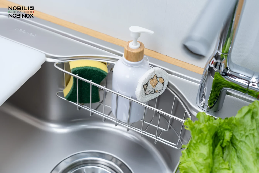 Chậu rửa chén Nobinox ROSA NN975D 1 hộc