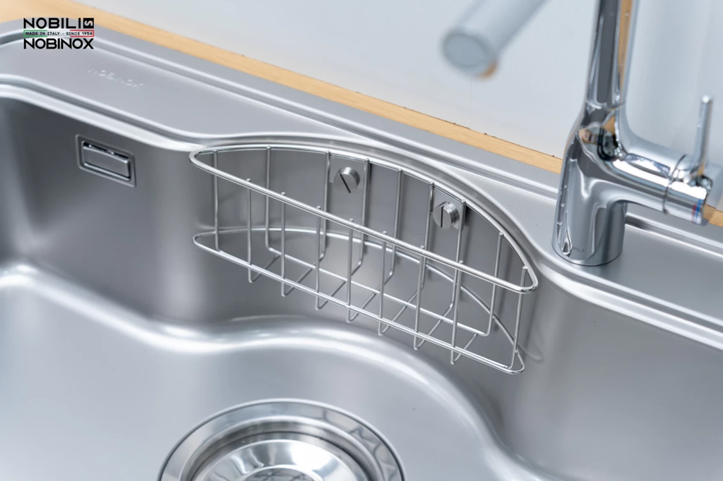 Chậu rửa chén Nobinox ROSA NN975D 1 hộc