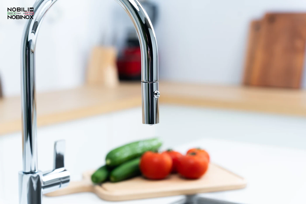 Vòi rửa chén Nobili FLAG NB205 nóng lạnh