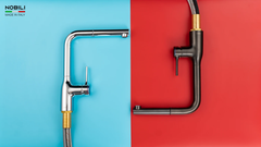 Vòi rửa chén Nobili MANIA NB215T nóng lạnh