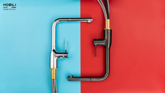 Vòi rửa chén Nobili MANIA NB215T nóng lạnh