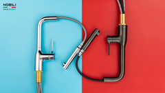 Vòi rửa chén Nobili MANIA NB215T nóng lạnh