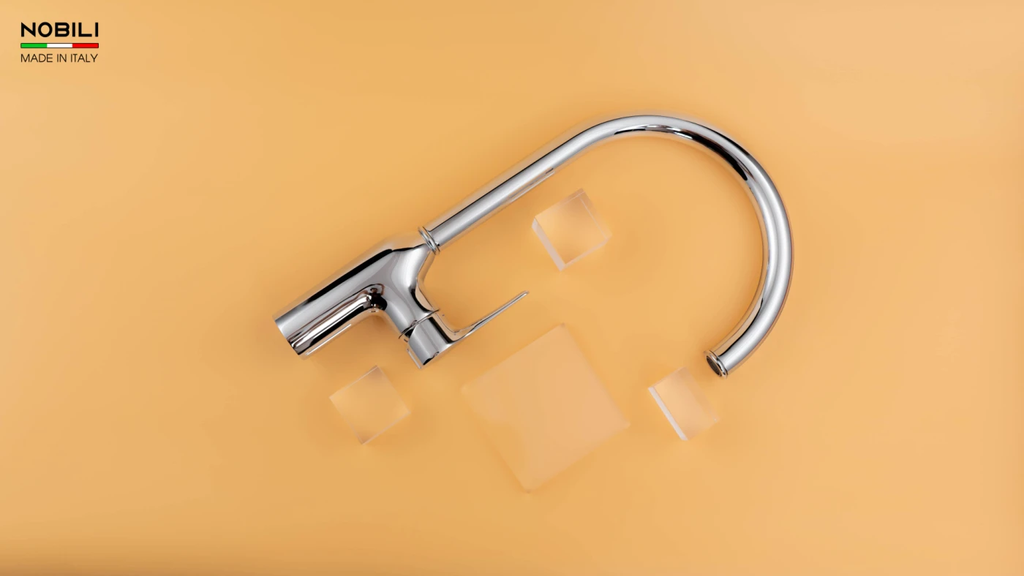 Vòi rửa chén Nobili RING NB132 nóng lạnh