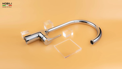 Vòi rửa chén Nobili RING NB132 nóng lạnh