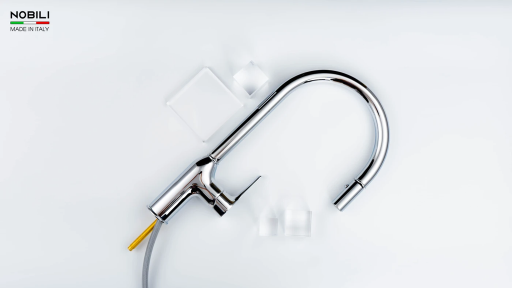 Vòi rửa chén Nobili RING NB131L nóng lạnh
