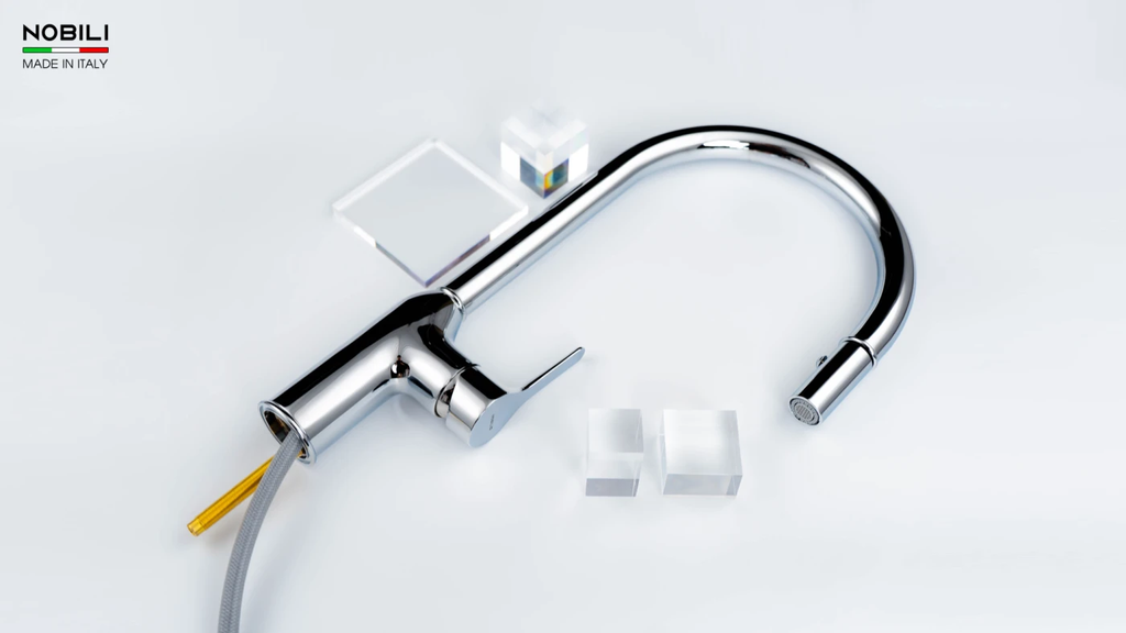 Vòi rửa chén Nobili RING NB131L nóng lạnh